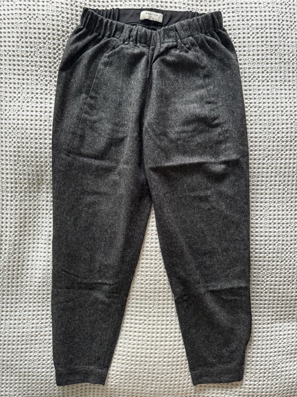 Aritzia Babaton Dexter Pant – Dark Grey Wool Blend – XS